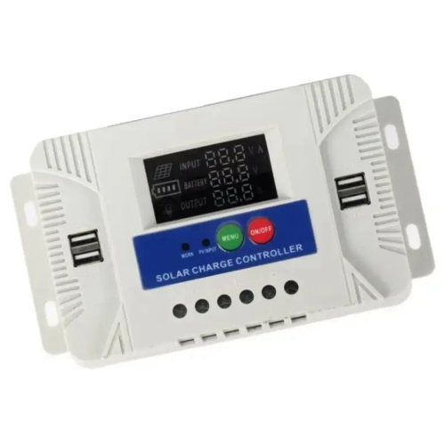 PWM solcelleregulator Adaptiv solcelleregulator med display, A 1