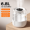 6.8L Large Capacity Humidifier USB Double Home 2