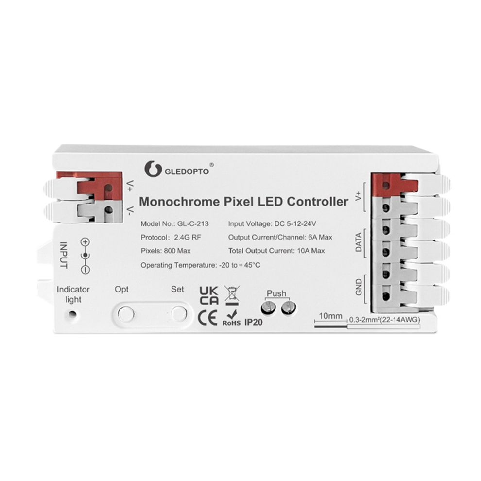 GLEDOPTO LED Controller Brightness Light Strip RF Remote Controller