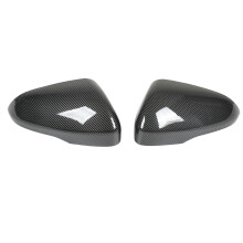 2 Stück Türspiegelkappen links und rechts aus Carbon-Optik Ersatz für Ford Fusion ab 2013