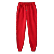 (XXL,Red)Lebanghui Men's Pants Pants Sweatpants Hip-hop Pants Legging Padded Casual Pants