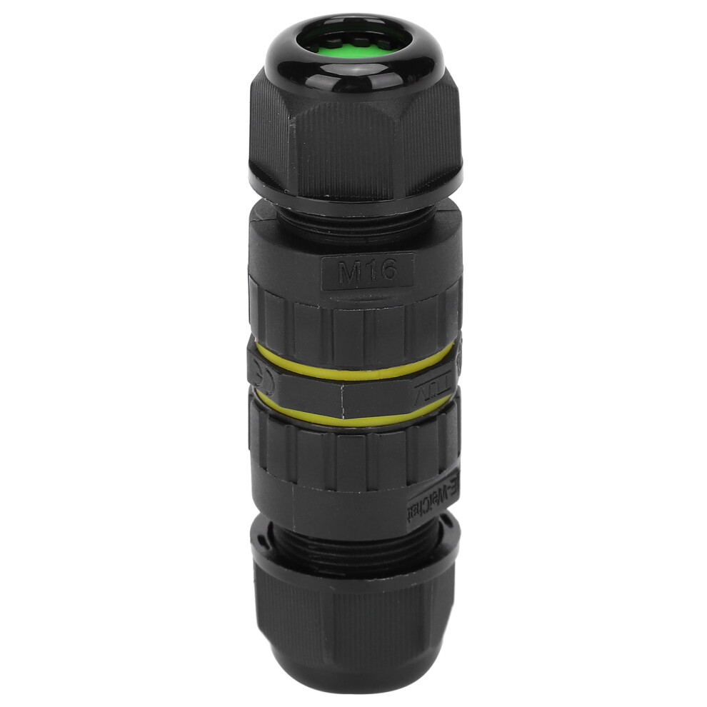 Ip68 Waterproof Electrical Cable Connector M16-3P 7-10Mm For Outdoor Use 3211340723093