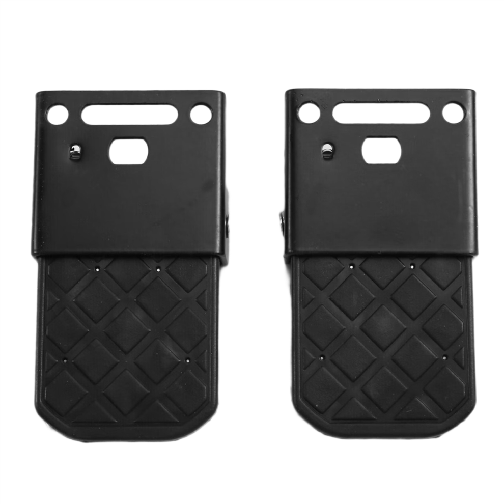 2-Pack Opvouwbare Laadbaktreden, Antislip, Voor Camper En Boottrailer.-image