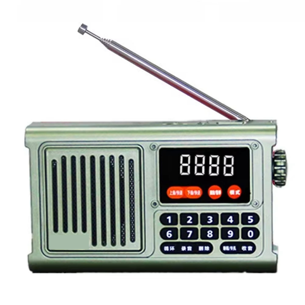Dab Radio Portable Emergency Recargable Ham Bluetooth Sound Box Green 4713733679387