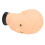 Mannequin Head for Makeup Training Bald Black Base Wig Display No Makeup 13