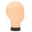 Mannequin Head for Makeup Training Bald Black Base Wig Display No Makeup 12
