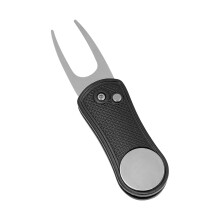 Metal Foldable Divot Golf Pitch Repair Ball Marker