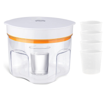 Fjerner bobler i harpiks, 2 l, fjerner 99,9% bobler, EU-stik, orange