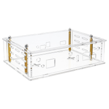 Akrylkabinet Transparent Skalbeskyttelse til Banana Pi OpenWrt One