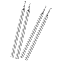 50 T-formede diamantslibere, 25 1,2 mm T-slibere og 25 1,5 mm T-slibere