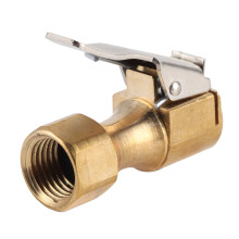 Universal Quick-Clip Tire Inflator Adapter for Car/Motorcycle Valves