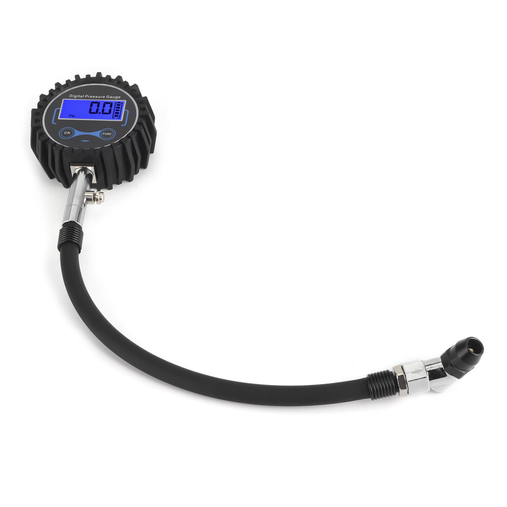 Lcd Digital Tire Pressure Gauge 200Psi With Shockproof Cover 4 Units 8251340723711