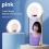 Ringlys selfielys clip-on lys til mobiltelefon lys B 4