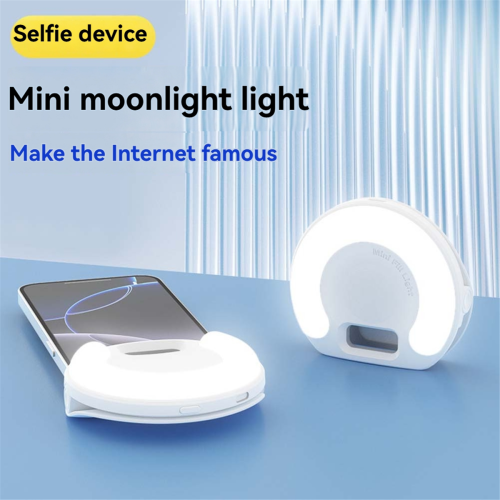 Ringlys selfielys clip-on lys til mobiltelefon lys B 2
