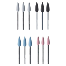 Set of 12 Silicone Polishing 15 x 5.5mm Kit Assortment 4 Grades