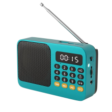 Radio FM DAB portable petite radio d'urgence rechargeable C
