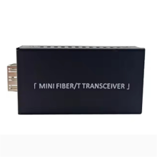Mini fiberoptisk switch, 1000/100 Mbp SFP konverter, transceiver