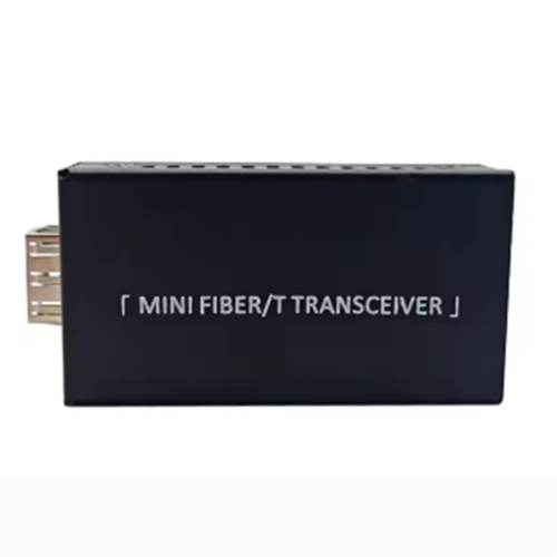Mini fiberoptisk switch, 1000/100 Mbp SFP konverter, transceiver