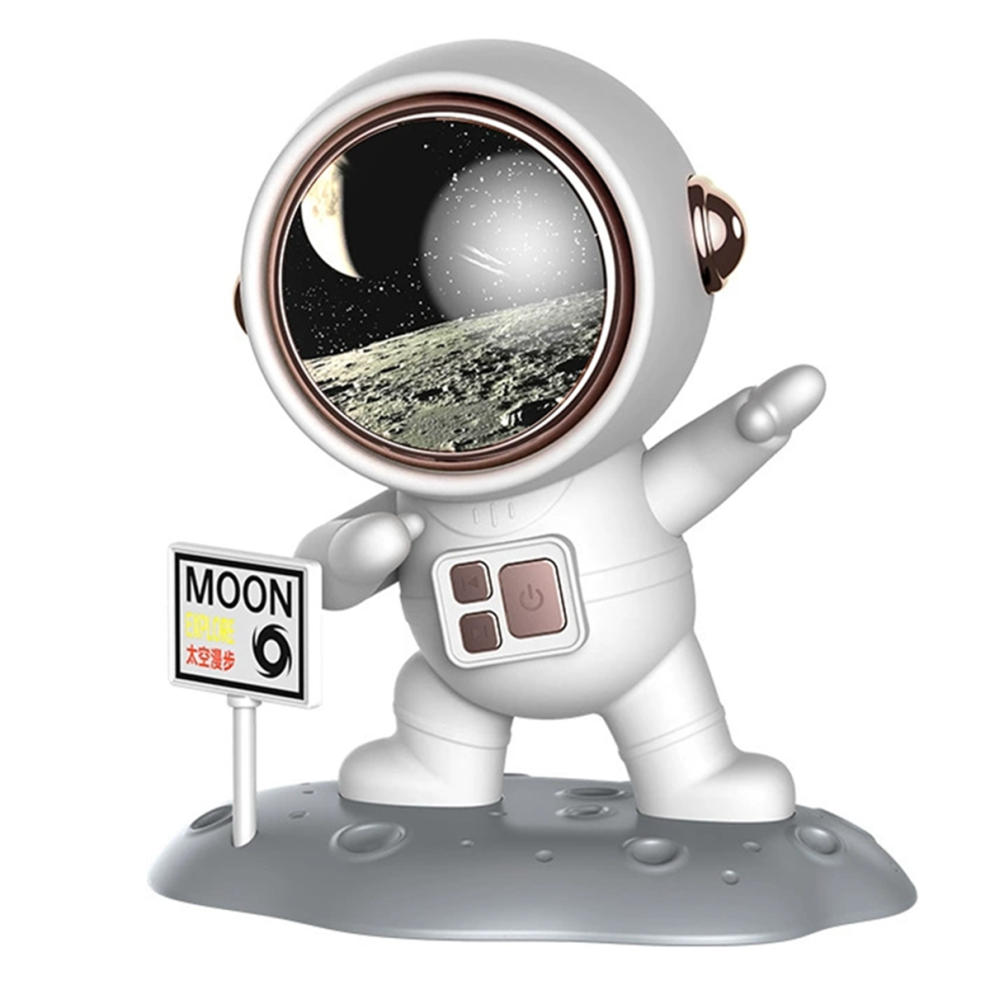 Astronaut Shaped Bluetooth Speaker Desktop Ornament 5.0 Chip 4713733691396