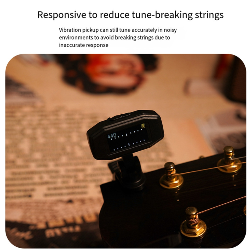 AROMA AT-790 Clip-On Tuner for Guitar/Bass/Ukulele-image-OPC-PJ7Y8PD-NEW