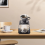 Kaffedrypholder, sort metaldrypholder til kaffeudtrækning 4