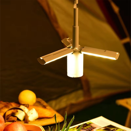 Genopladelig højtydende nødlampe - bærbar, foldbar 2