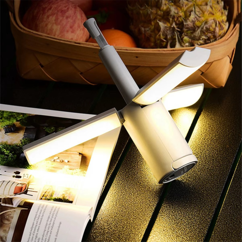 Genopladelig højtydende nødlampe - bærbar, foldbar 1
