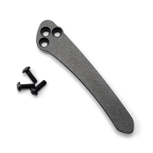 Titanium Deep Carry Pocket Clip Taljeklemme til Spyderco C81