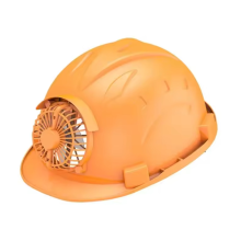 Capacete Solar com Ventilador Proteção Solar de Verão Carregamento e Resfriamento