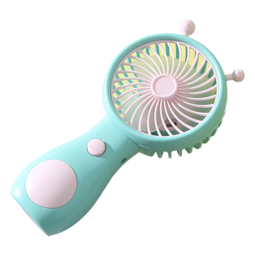 Cute Snail Charging Fan Handheld Mini Portable USB Charging C