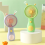 Cute Snail Charging Fan Handheld Mini Portable USB Charging A 4