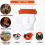 Ζώνη ιδρώτα Safe Hard Hat - Πλενόμενες ζώνες ιδρώτα Hard Hat, 8 τεμάχια 2