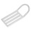Diving D Ring Stainless Steel Weight Belt Keeper 2