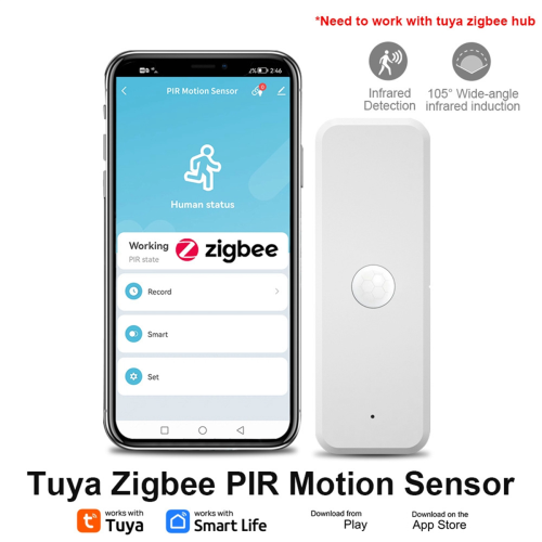 Zigbee Bewegingssensor Slimme Bewegingsdetector 2