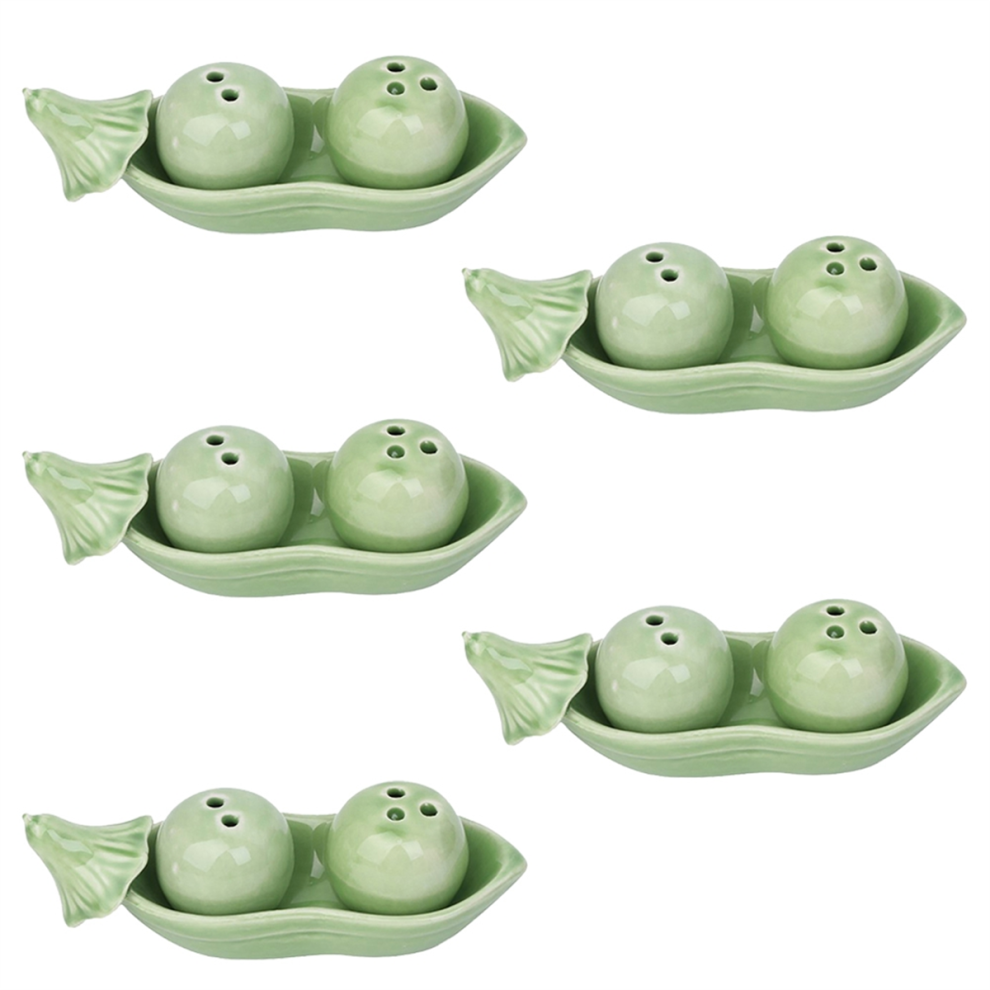 Kruidenpot Schattige Erwtenpeper Kruidenfles Huwelijkscadeauset-image