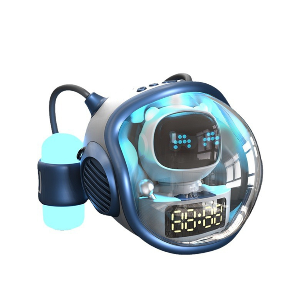 Astronaut Spaceship Bluetooth Speaker Ai Interactive With Light 4713502879505