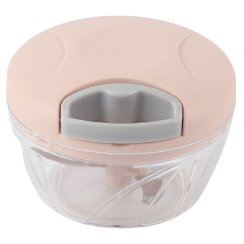 Vegetable Cutter with Drawstring 500ml Pink, Meat Grinder, Chopper 1