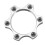 Bicycle Freewheel Threaded Hubs Disk Disc Brake 7