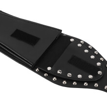 Motorcycle Fuel Tank Cover Bag for XL 883 1200 48 Silver Rivet PU Leather