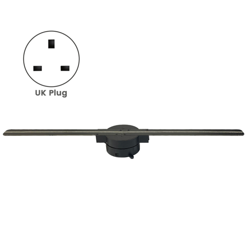Προβολέας ανεμιστήρα WiFi 3D 224 χάντρες LED χωρίς περιθώρια, βύσμα Ηνωμένου Βασιλείου 1