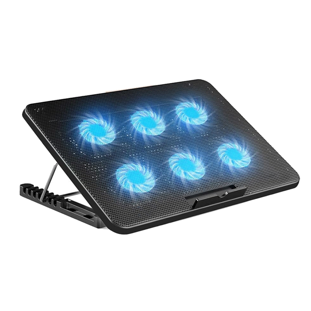 Laptop Cooling Pad Laptop Cooler With 6 Quiet Fans 7 Height 4713502800363