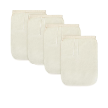 4 filtros de yogur orgánico de 7,9 x 11,8 pulgadas para café frío
