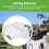Golfbag Regnskydd PVC Trolley Vattentät Vindtät 4