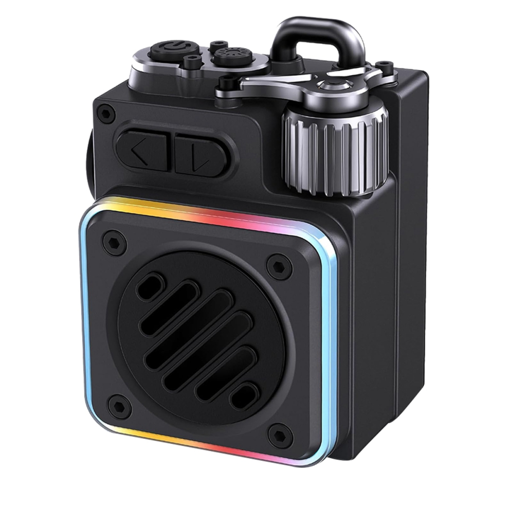 Mini Bluetooth Speaker with RGB Light Handsfree Call MP3 Music Player-image-OPC-PJ7YFM6-NEW