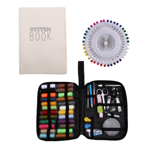 DIY-Stichbuch mit Werkzeugset, für Anfänger, Stickgeschenk, A 1