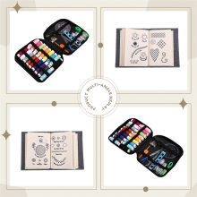 DIY stekenboek met gereedschapsset, voor beginners, borduurcadeau, B