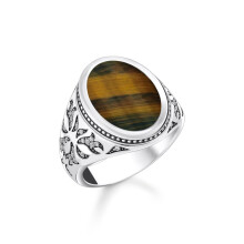 Thomas Sabo - TR2454-950-1-62 - Ring - Unisex - 925er Silber geschwärzt - Weite 62