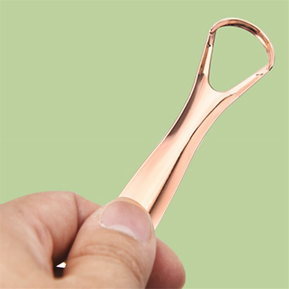 Tongue Scraper Cleaner Travel Portable Case Breath Cleaner Gold-image-OPC-PJ7YG2K-NEW