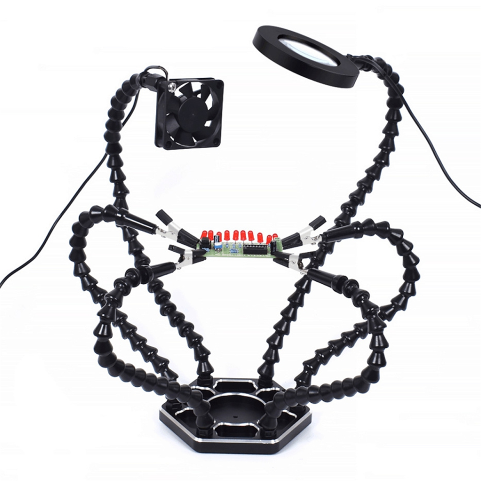 Strumento Di Supporto Per Pcb Per Saldatura Di Terza Mano, Aiuto Per L'artigianato, Hobby B-image