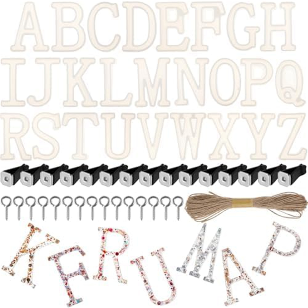 Stampi In Silicone Con Alfabeto E Clip Per Bocchette Di Ventilazione Dell'auto-image